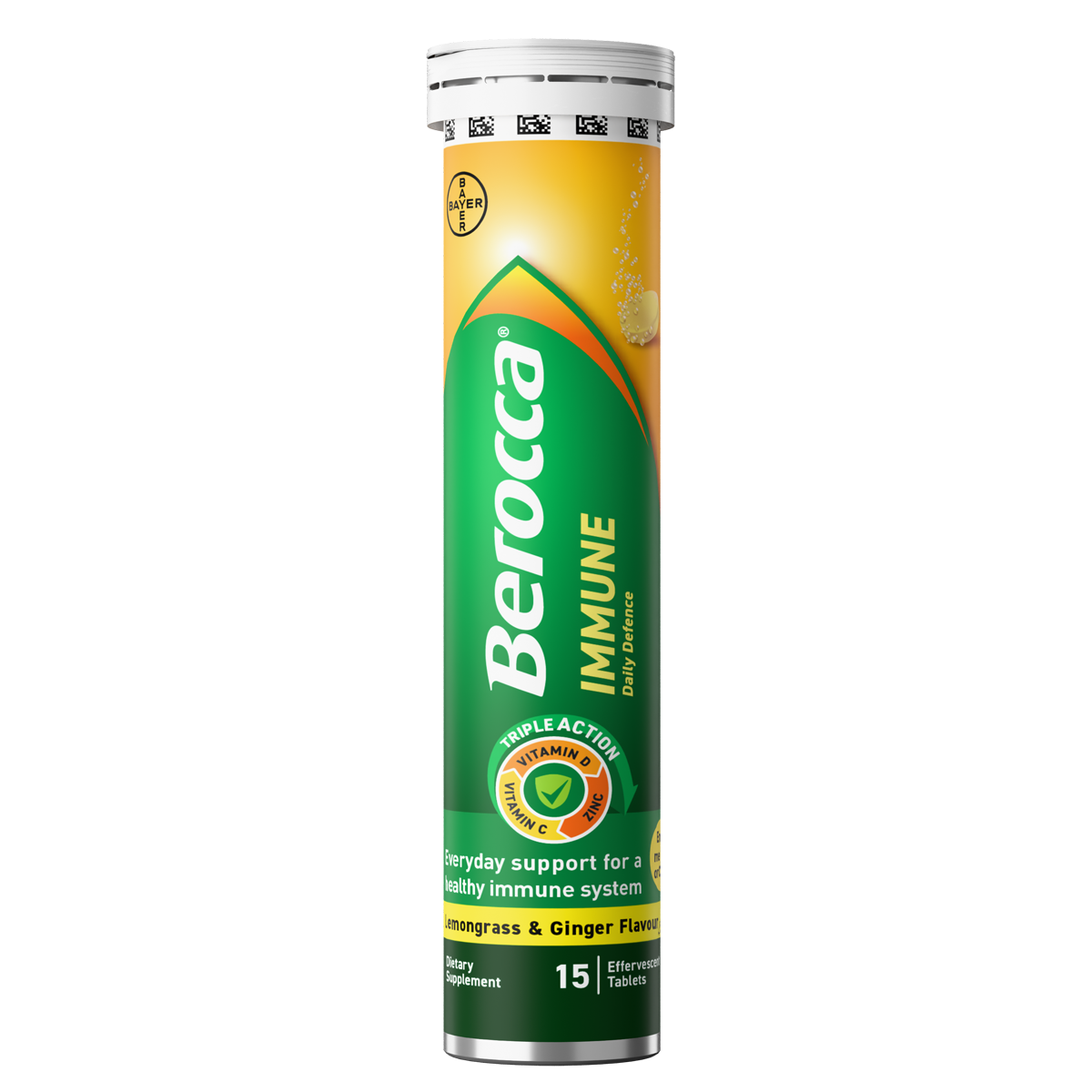 Berocca Immune Daily Defence Lemongrass and Ginger