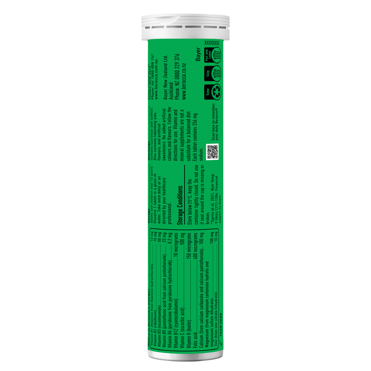 Berocca Energy Strawberry Splash Packshot Pack