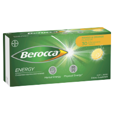 Berocca Mango & Orange Effervescent Tablets