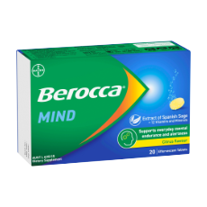 Berocca Mind Citrus Effervescent Tablets