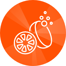 hydrate orange